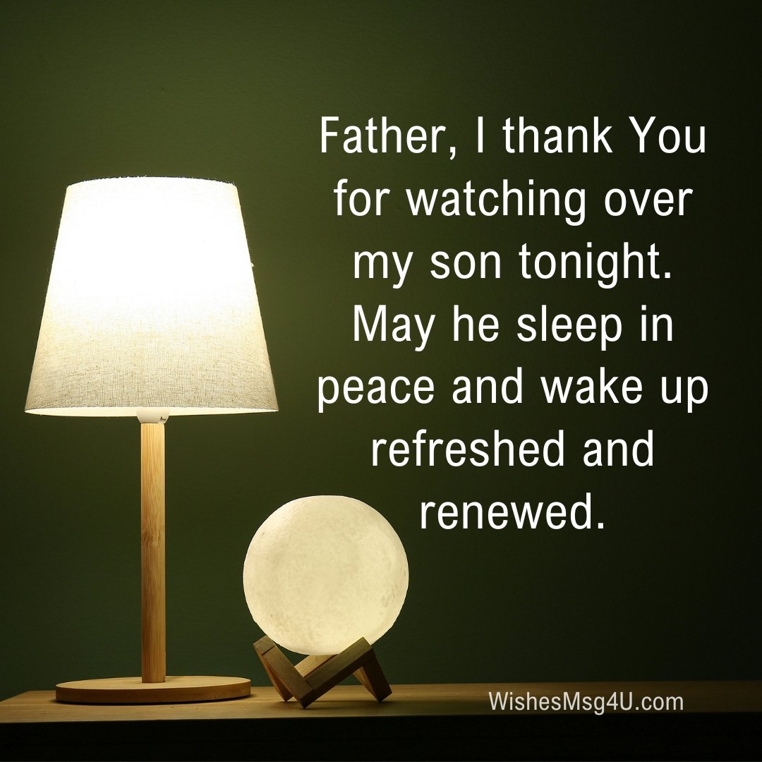 175+ Uplifting Good Night Son Wishes And Messages